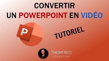 Convertir un diaporama Powerpoint en VIDÉO - Formation Microsoft Office 365