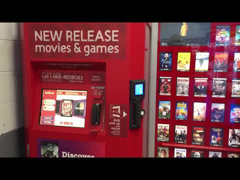 Redbox rent a movie