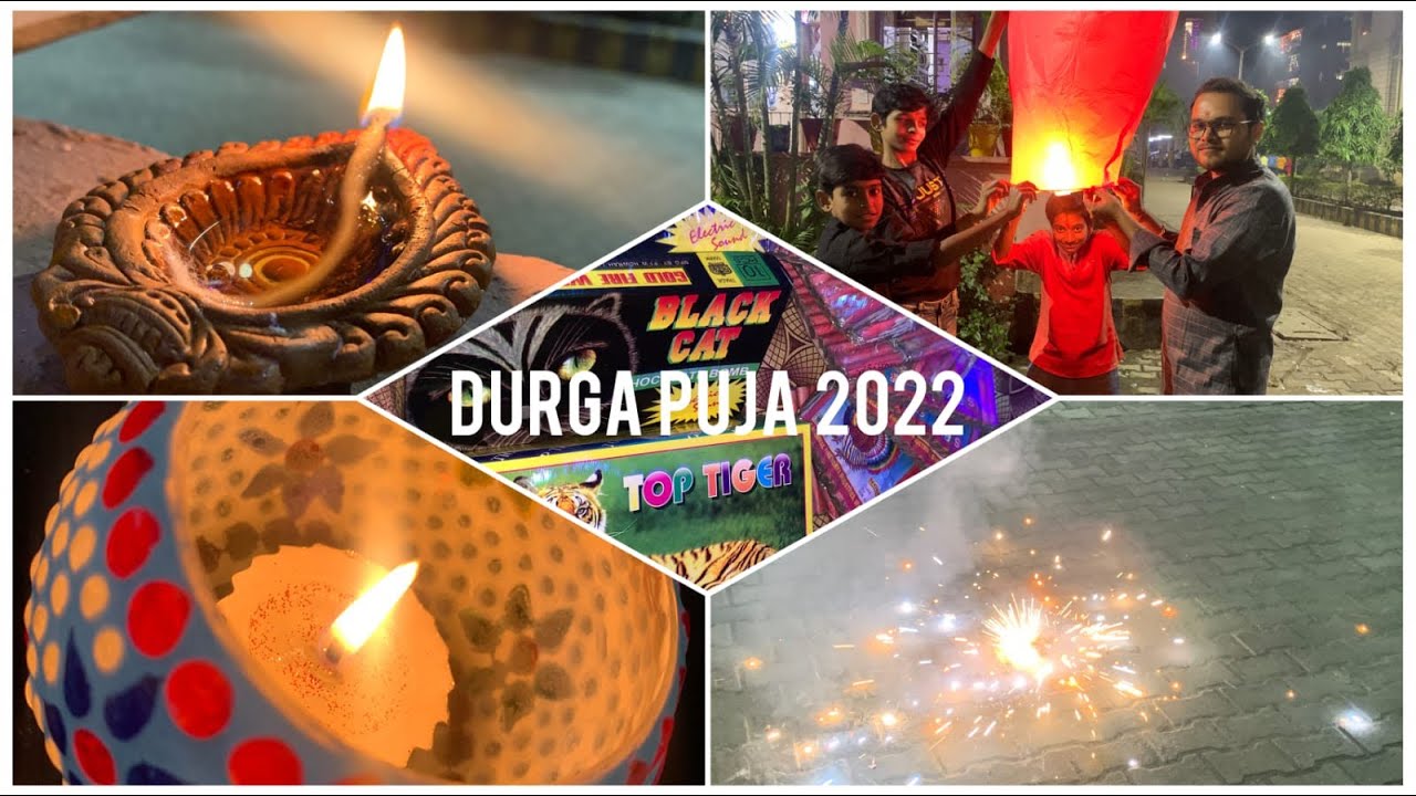 Durga Puja With Cracker’s Day 4 in Sahara Garden City adityapur 