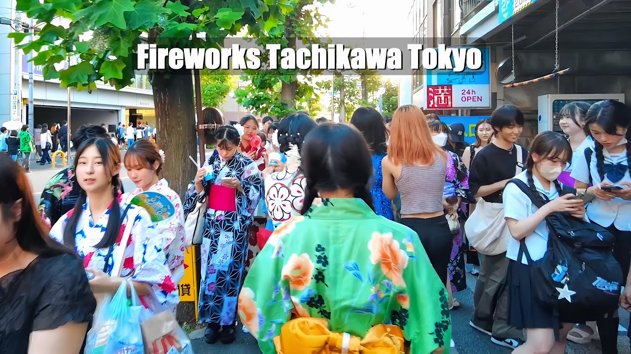 立川 昭和記念公園 花火 Tachikawa Festival Fireworks at Showa Memorial Park