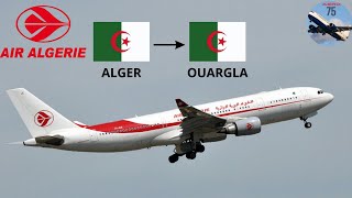 ALGER - OUARGLA A332 AIR ALGERIE  MSFS 2024