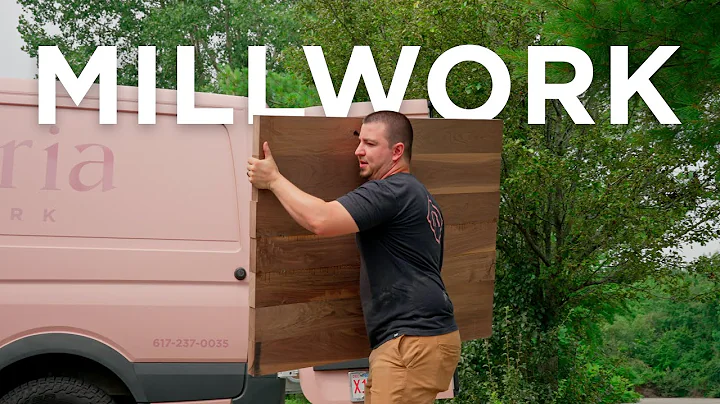 Millwork details starting at our Needham project