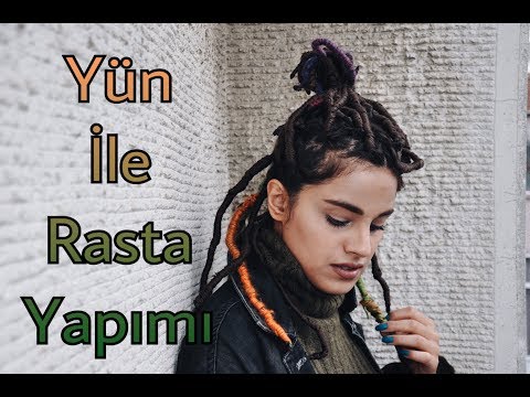 Yünle Sahte Rasta Yapımı / YARN LOCS / | Nasıl Yapılır