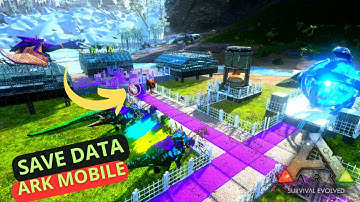 Ark Mobile Save Data + Primal Pass +Infinity Status + Inf Gift + Unlimited Amber + All Tek BP