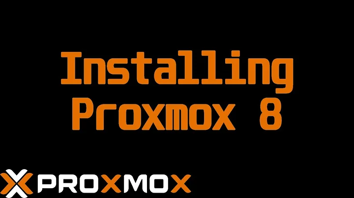 Installing ProxMox 8