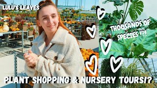 2 HUGE House Plant Nursery Tours | Come Plant Shopping With Me