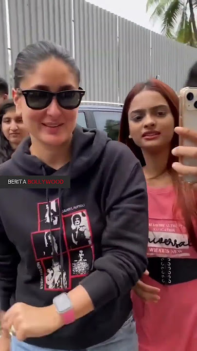 WOW TUMBEN BANGET! Kareena Kapoor Mau Diajak Selfie Fansnya