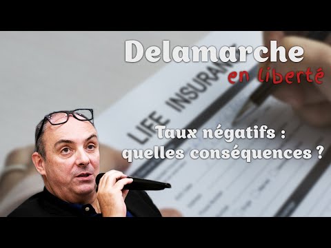 Taux négatifs : quelles conséquences ? - Delamarche en liberté