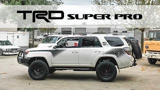 Our friend miguel brought his brand new 4runner trd pro so we can
build it into a super pro. installed king lift kit, arb bumper and
compressor, tjm s...