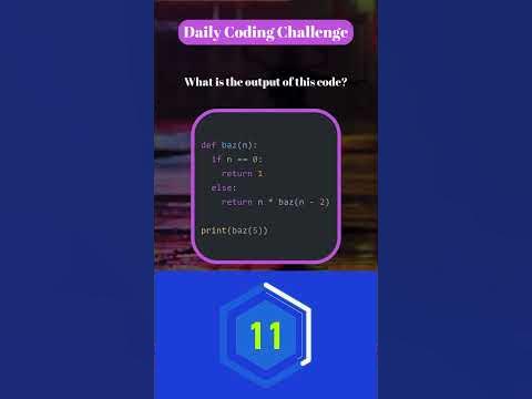 Daily coding challenge - YouTube