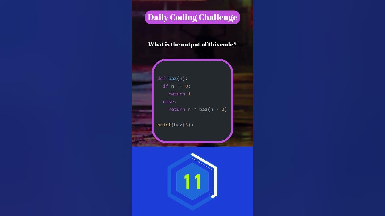 Daily coding challenge - YouTube