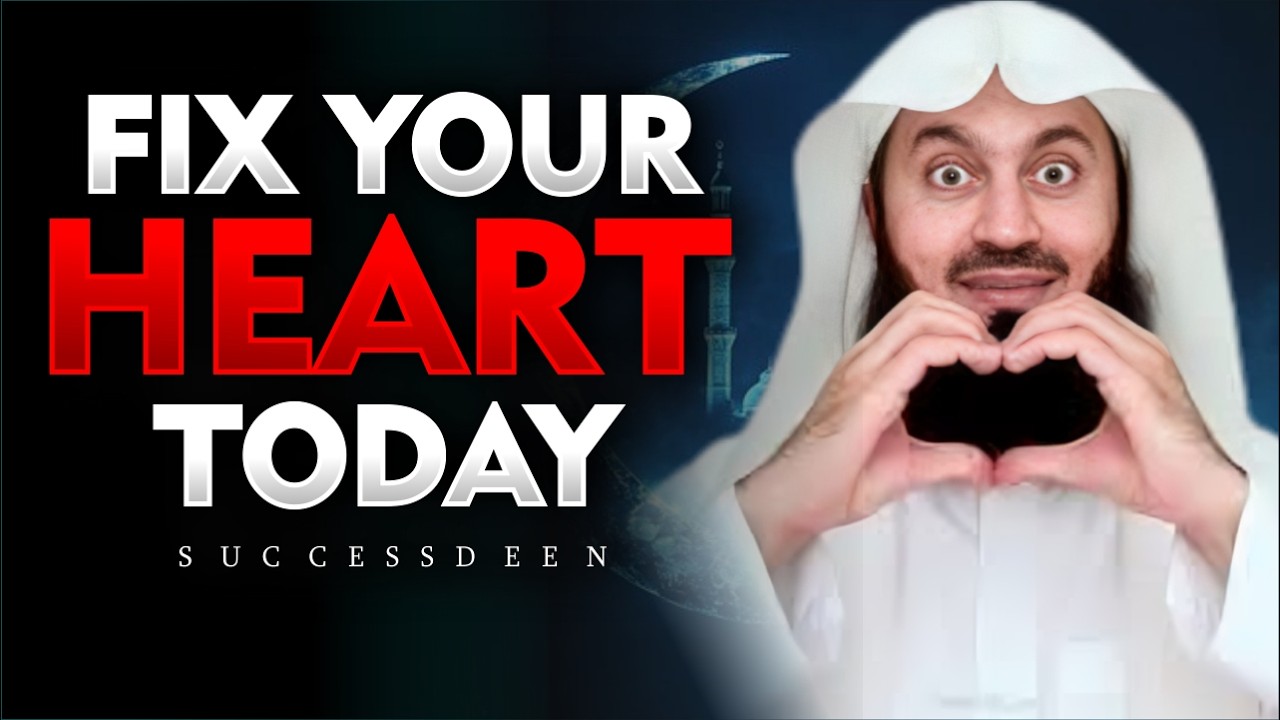 How to Fix Your Relationship with Allah: It’s Never Too Late | Mufti Menk