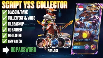 Script Skin YSS No Password Full Effect | Full Voice | New Patch
