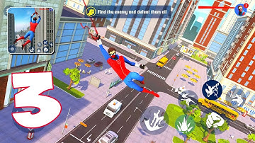 Spider Fighting: Hero Games -  New UPDATE Gameplay Tutorial Walkthrough Part 3 (iOS, Android)