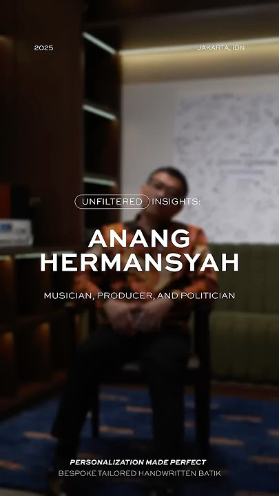 Anang Hermansyah takes us through his #BatikJourney, tune in  🙌🏼