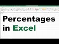 Percentages in Excel - How to Create a Percentage Formula to Calculate Discounts - Tutorial NO ADS