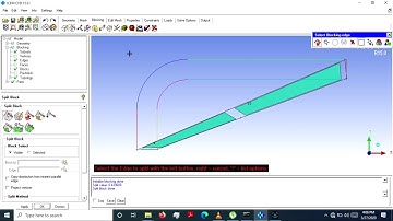 2d bend pipe hexa meshing blocking method 2 part 2