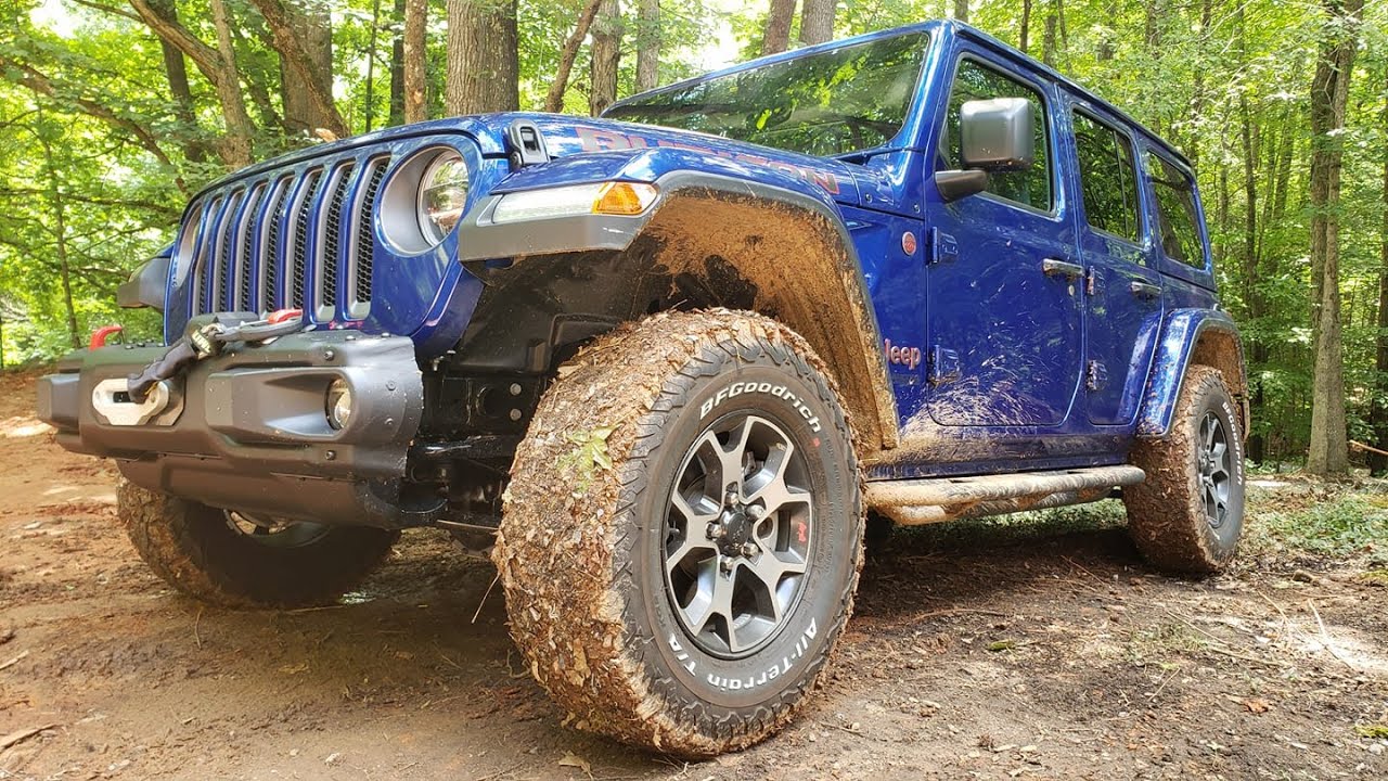 Jeep Rubicon Brown Mountain NC YouTube