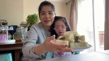 Khoai mì luộc nước cốt dừa. Vừa béo vừa thơm. Món ăn tuổi thơ dân dã. Anna- Ella ẩm thực & cuộc sống