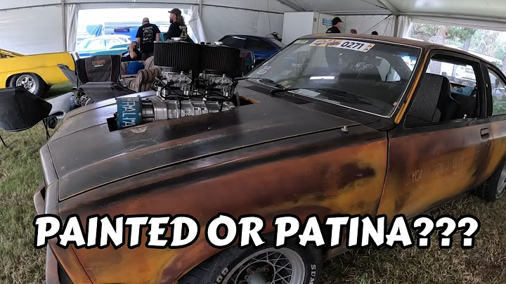 What's the Secret to Allan's Patinaed Holden SS at Summernats 37?