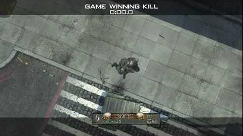 MW3 Winning killcam - dropping / droppin
