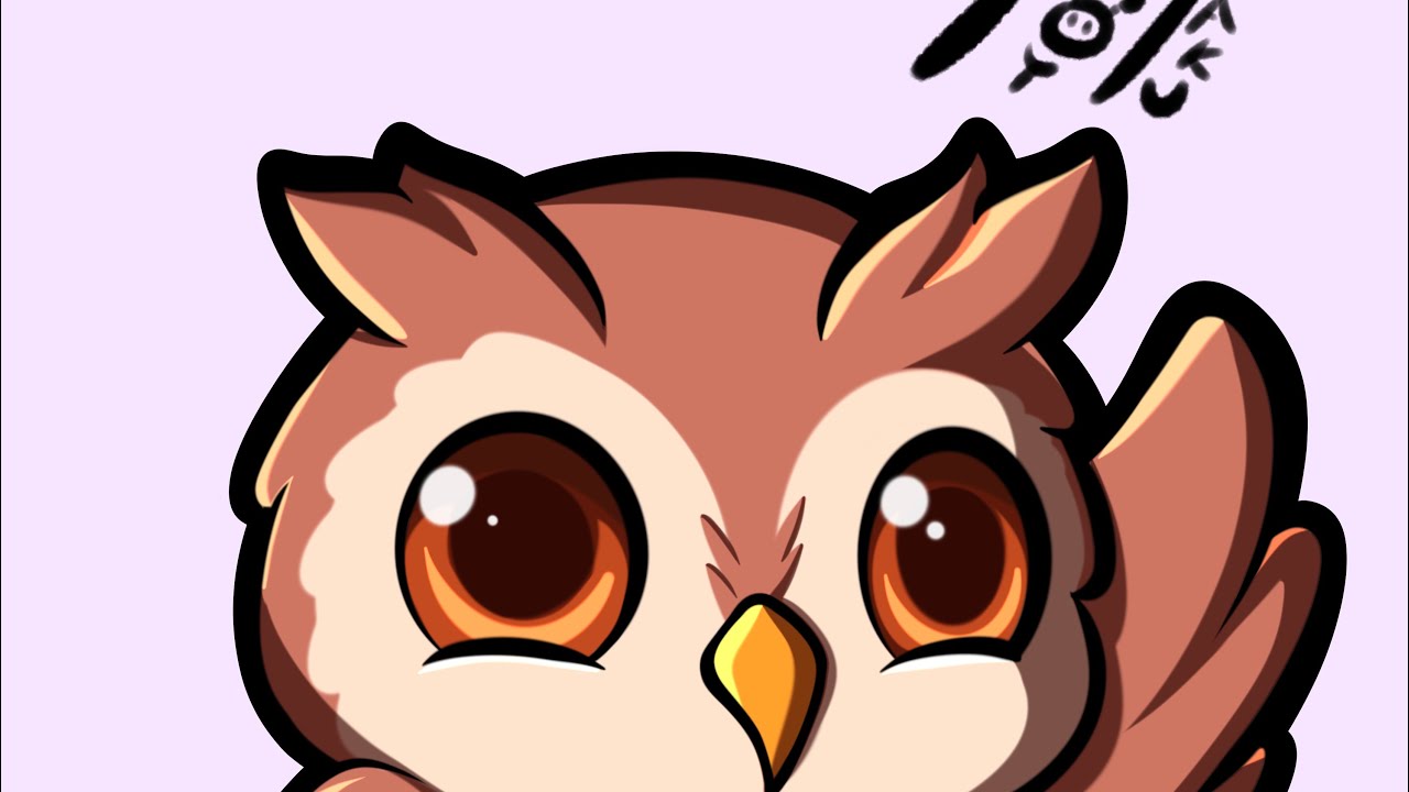 Drawing Owl - Inktober Day 3