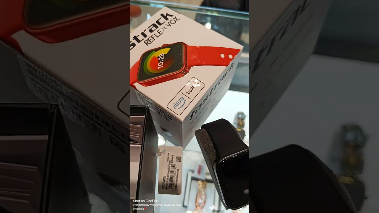 Fastrack reflex Vox smart watch l love you my hubby advance anniversary gift for him