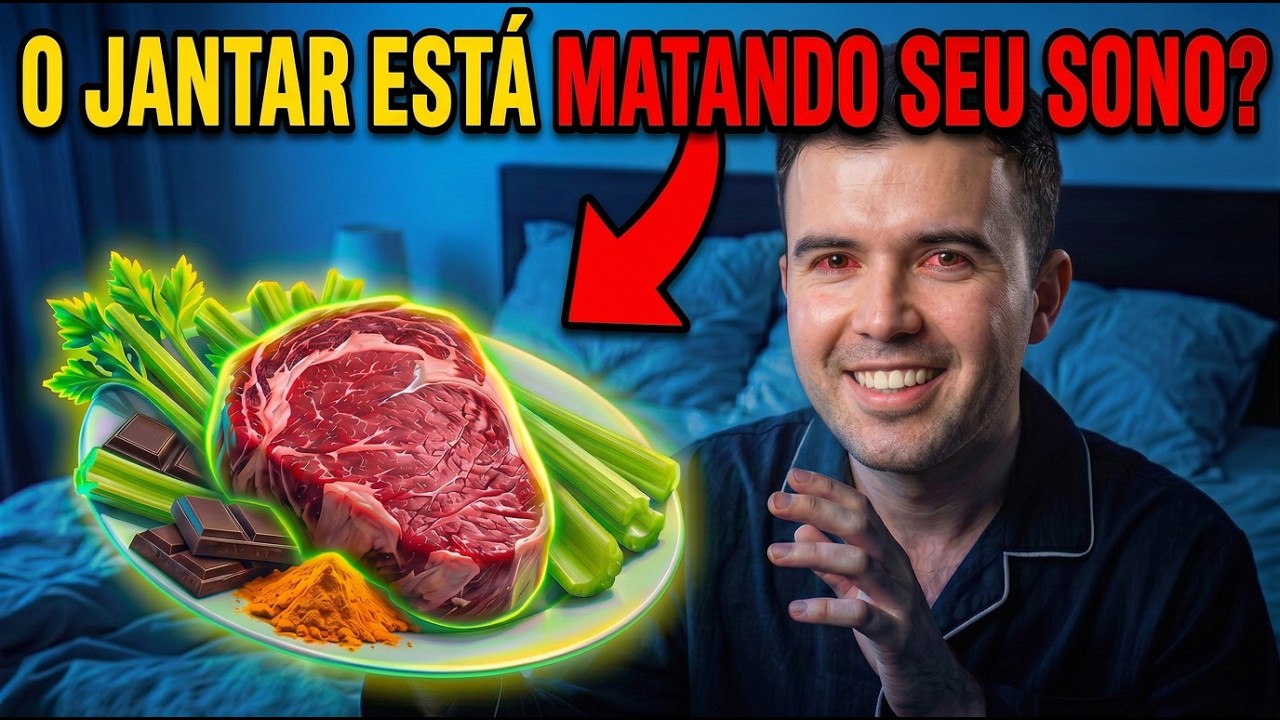 Cuidado! Estes Alimentos Roubam o seu Sono (E você nem sabe)