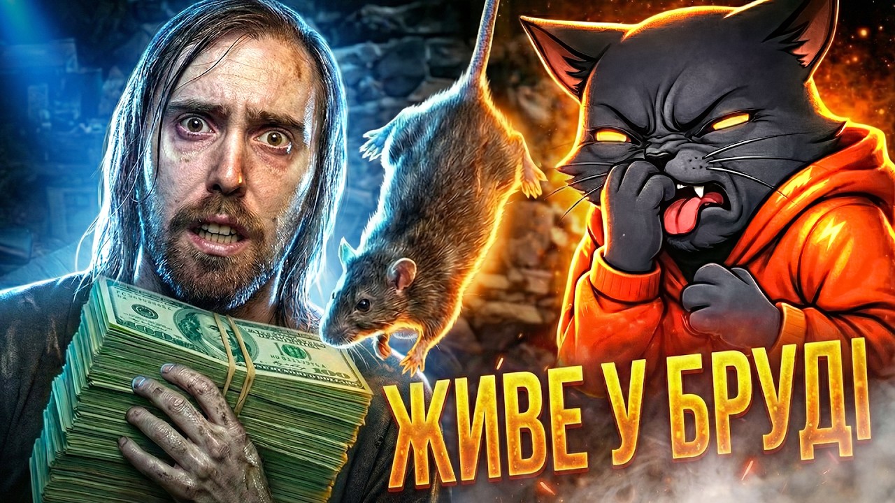 МІЛЬЙОНЕР ЯКИЙ ЖИВЕ НА СМІТНИКУ | Історія Asmongold