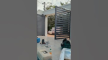 Cổng tự động tay đòn 2 cánh