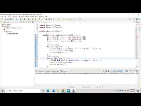 Hands-on Activity Movie Time Data Structures and Algorithms Answer(Part 1: Java)
