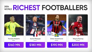 Net Worth of Football Players From Different Countries 2024