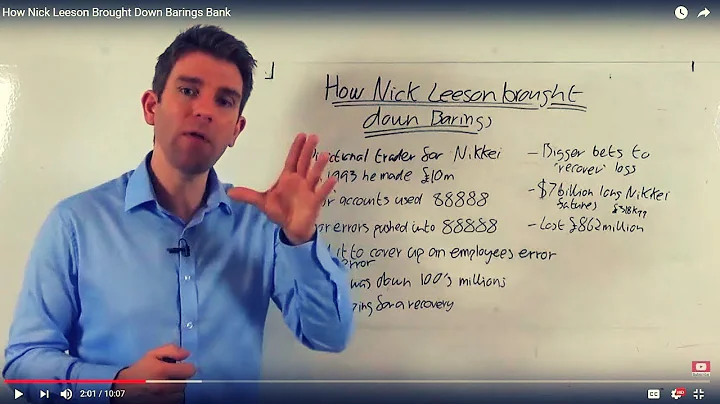 How Nick Leeson Brought Down Barings Bank