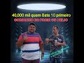 Gordinho da Praia vs Nélio  40,000 mil quem bate 10