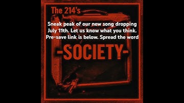 Pre-save Now - https://distrokid.com/hyperfollow/the214s/-society-/ #newmusic #shorts #songrelease