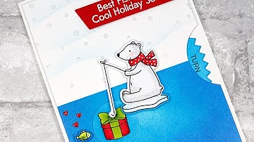 Creating a Holiday Card with the Interactive Peek-a-Boo Wheel Die-namics