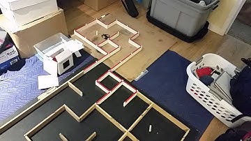 Micromouse "Mercury" - CAMM Preperation, 0.7m/sec search turns