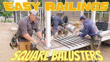 How To Layout Deck Railing Balusters (Deckorators)