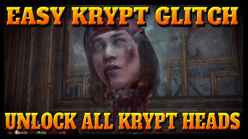 MK11 Krypt Shrine Glitch!!! How to Unlock all Krypt Head Items. Bypass the 50 Fatality per Character