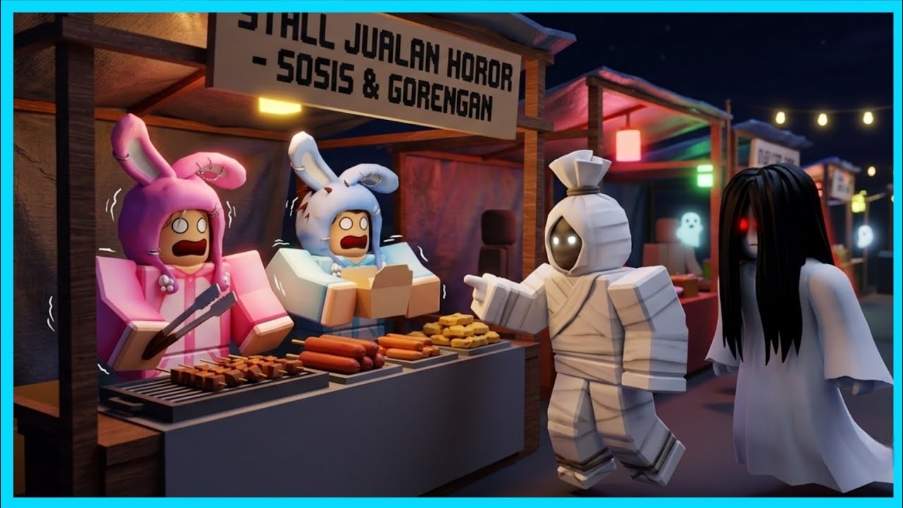 MIPAN & ZUZUZU JUALAN MAKANAN KE HANTU KUNTILANAK & POCONG! SEREM BANGET