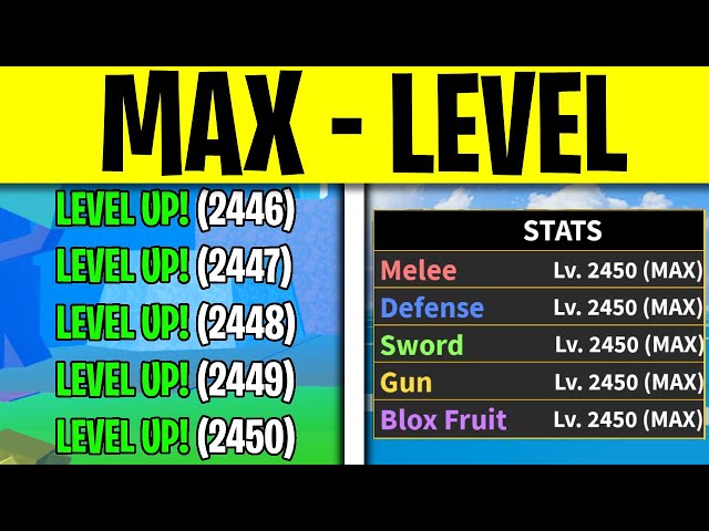 New❗] Blox Fruit Account Lv.2450[MAX] Portal Mastery 600[MAX