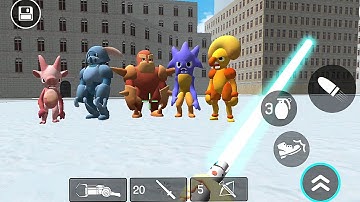 Great War Nextbots In Playground mod Vs Sandbox In Space Updated Many New Characters