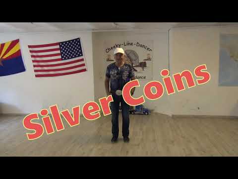 Silver Coins Line Dance Demo Teach