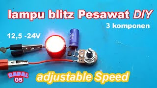 Airplane flash light 1 transistor Airplane Strobe Aircraft flasher