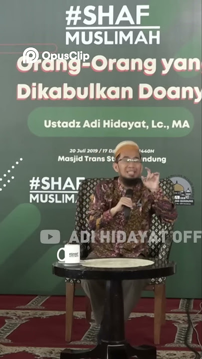 SMCHijrah Doa Mustajab Permohonan Dalam Sholat Dikabulkan Allah SWT #ustadzadihidayat #uah #hijrah