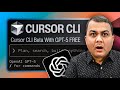 NEW Cursor CLI with GPT-5 (100% FREE) – Full Tutorial &amp; Live Demo | 347