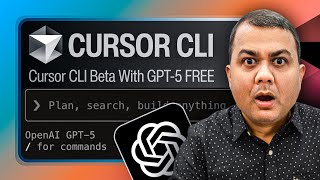 NEW Cursor CLI with GPT-5 (100% FREE) – Full Tutorial & Live Demo | 347