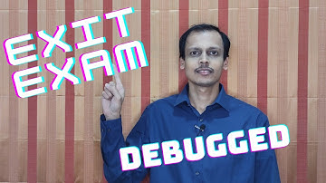 Exit Exam - Complete Tutorial /Process / Common Errors & Troubleshooting