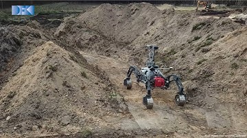 EU space project ADE: Final field testing in Wulsbüttel with DFKI rover SherpaTT