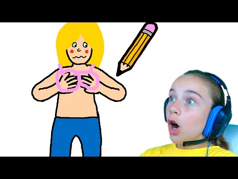 Я ДОРИСОВАЛА КОЕ-ЧТО Этот ролик могут забанить? Just Draw